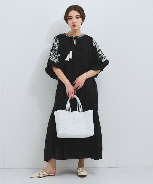 VICKY / ビッキー その他小物 | 【Moon Bird】ハンドメイドメルカドバッグ横長M | 詳細1