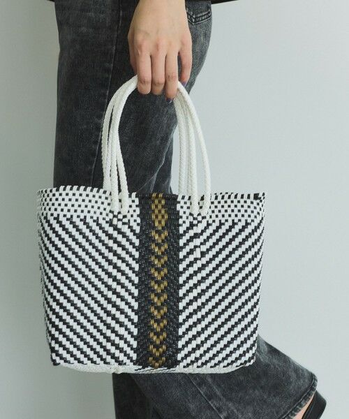 VICKY / ビッキー その他小物 | 【Moon Bird】ハンドメイドメルカドバッグ横長S | 詳細5