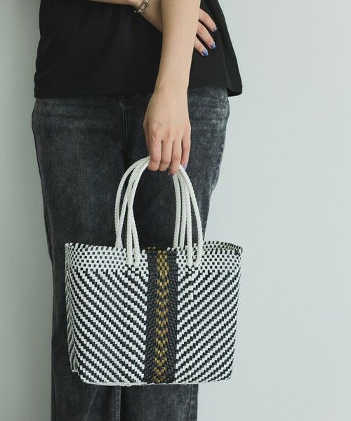 VICKY / ビッキー その他小物 | 【Moon Bird】ハンドメイドメルカドバッグ横長S | 詳細9