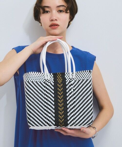 VICKY / ビッキー その他小物 | 【Moon Bird】ハンドメイドメルカドバッグ横長S | 詳細10