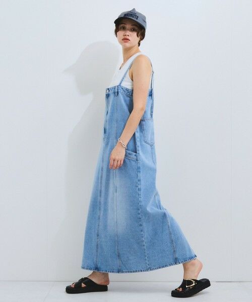 VICKY / ビッキー カットソー | カップ付きラメボーダータンクトップ≪手洗い可能≫ | 詳細9