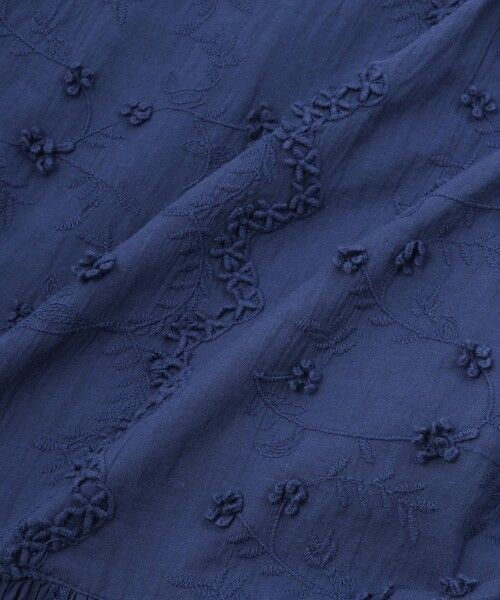 VICKY / ビッキー シャツ・ブラウス | 3D刺繍バンドカラーブラウス≪手洗い可能≫ | 詳細22