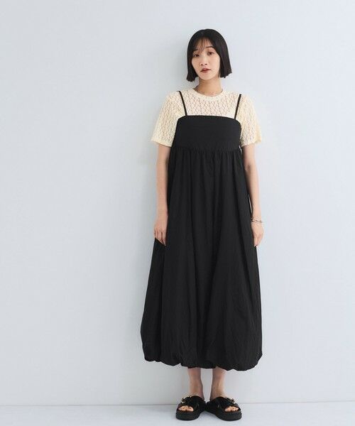 VICKY / ビッキー ロング・マキシ丈ワンピース | バルーンキャミワンピース≪手洗い可能≫ | 詳細1