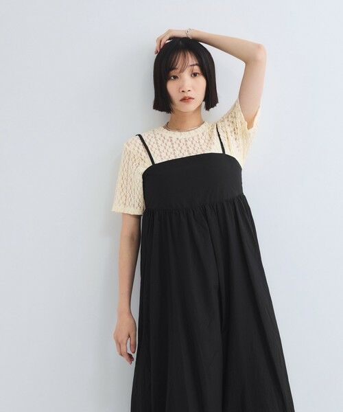 VICKY / ビッキー ロング・マキシ丈ワンピース | バルーンキャミワンピース≪手洗い可能≫ | 詳細2