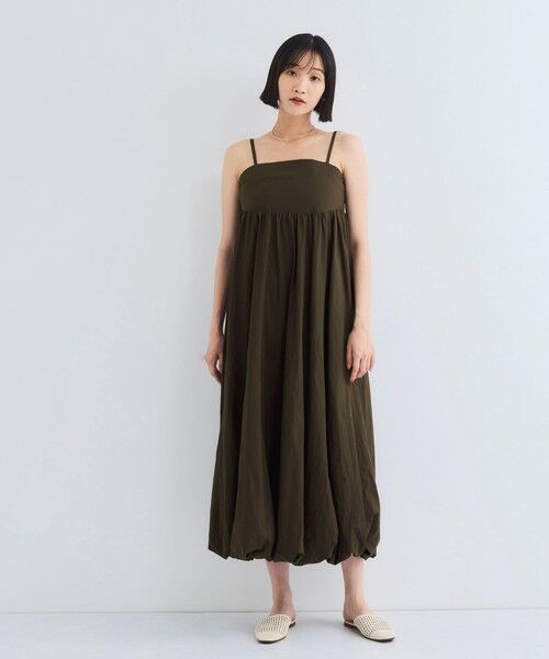 VICKY / ビッキー ロング・マキシ丈ワンピース | バルーンキャミワンピース≪手洗い可能≫ | 詳細6