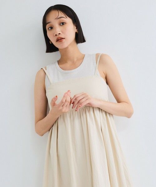 VICKY / ビッキー ロング・マキシ丈ワンピース | バルーンキャミワンピース≪手洗い可能≫ | 詳細11