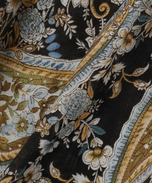 VICKY / ビッキー シャツ・ブラウス | ペイズリー柄ハンドスモックブラウス≪手洗い可能≫ | 詳細5