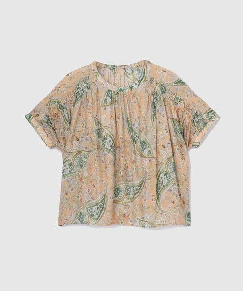 VICKY / ビッキー シャツ・ブラウス | ペイズリー柄ハンドスモックブラウス≪手洗い可能≫ | 詳細11