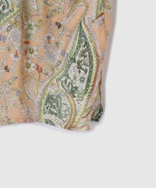 VICKY / ビッキー シャツ・ブラウス | ペイズリー柄ハンドスモックブラウス≪手洗い可能≫ | 詳細16