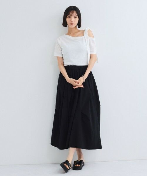 VICKY / ビッキー カットソー | ワンショルリボンカットトップス≪手洗い可能≫ | 詳細4