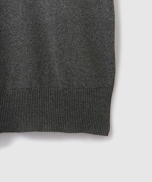 VICKY / ビッキー ロング・マキシ丈ワンピース | シャツポロカラーニットワンピース≪手洗い可能≫ | 詳細13