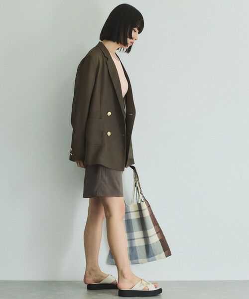 VICKY / ビッキー テーラードジャケット | 【追加生産】メッシュダブルテーラージャケット≪手洗い可能≫ | 詳細22