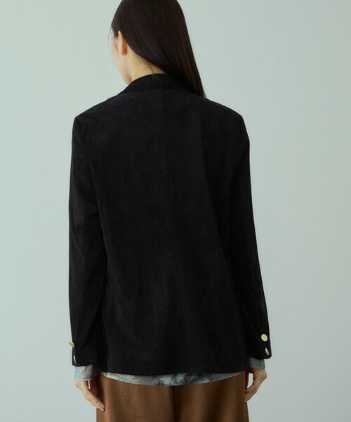 VICKY / ビッキー テーラードジャケット | シアーベロアダブルテーラージャケット | 詳細5
