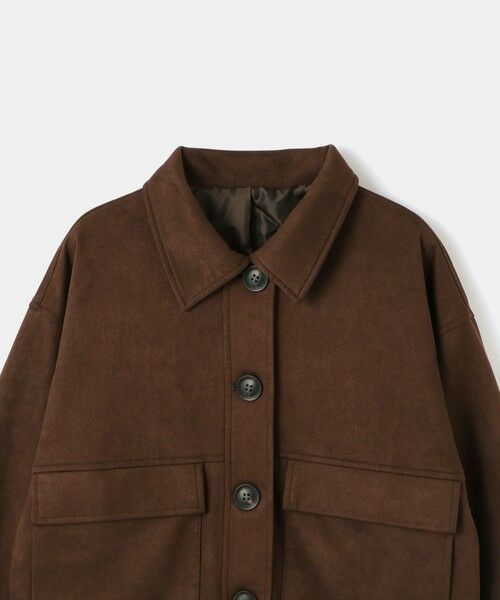 VICKY / ビッキー テーラードジャケット | スウェードチョウライトショートジャケット | 詳細10