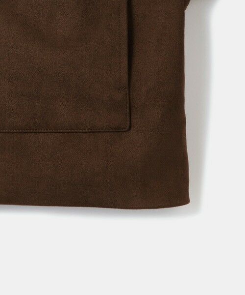 VICKY / ビッキー テーラードジャケット | スウェードチョウライトショートジャケット | 詳細12