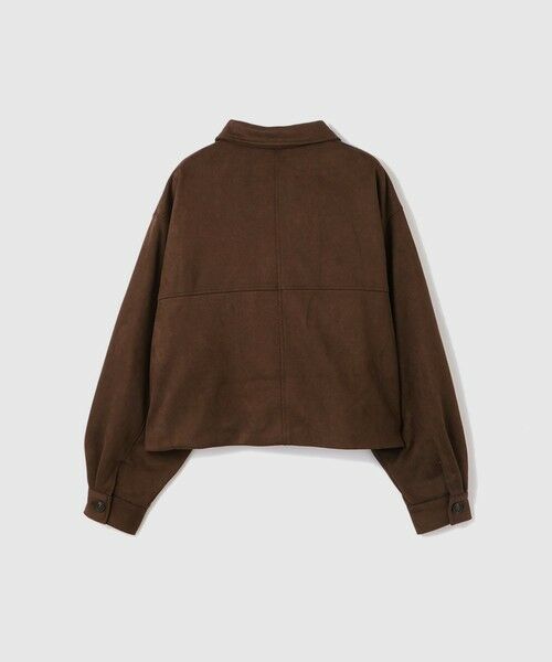 VICKY / ビッキー テーラードジャケット | スウェードチョウライトショートジャケット | 詳細9