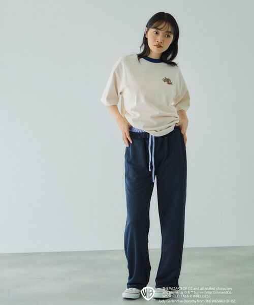 VICKY / ビッキー カットソー | OZTMリンガーバックプリントTシャツ≪洗濯機で洗える≫ | 詳細1