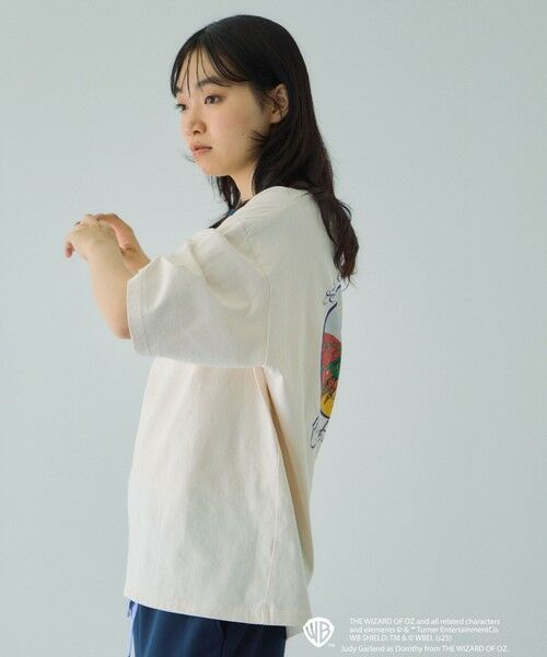 VICKY / ビッキー カットソー | OZTMリンガーバックプリントTシャツ≪洗濯機で洗える≫ | 詳細5