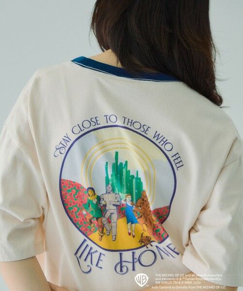 VICKY / ビッキー カットソー | OZTMリンガーバックプリントTシャツ≪洗濯機で洗える≫ | 詳細6