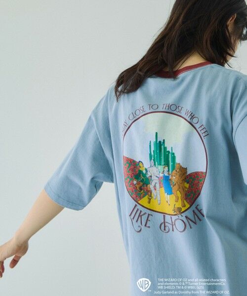 VICKY / ビッキー カットソー | OZTMリンガーバックプリントTシャツ≪洗濯機で洗える≫ | 詳細20