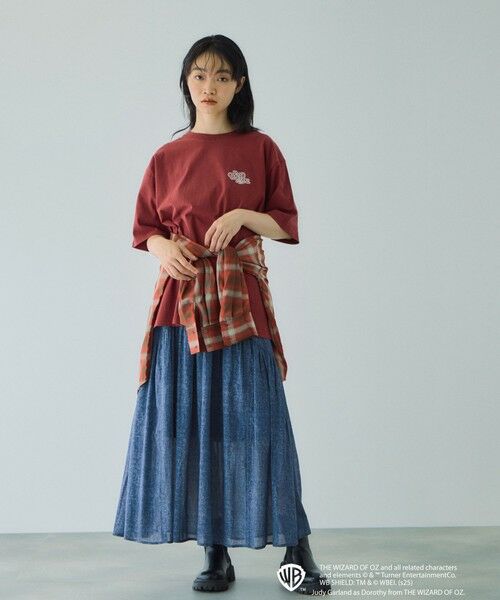 VICKY / ビッキー カットソー | OZTMバックフォトプリントTシャツ≪洗濯機で洗える≫ | 詳細1