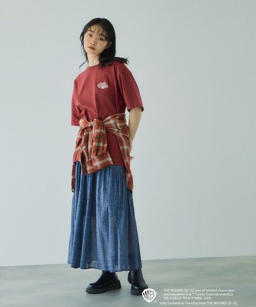 VICKY / ビッキー カットソー | OZTMバックフォトプリントTシャツ≪洗濯機で洗える≫ | 詳細2