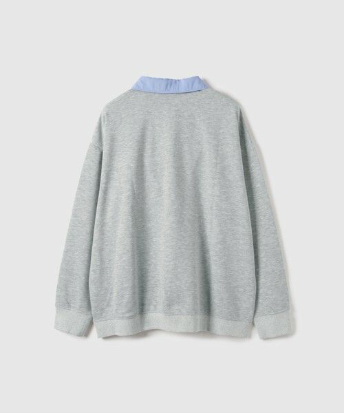 VICKY / ビッキー カットソー | 配色ポロスウェットプルオーバー≪セットアップ対応/手洗い可能≫ | 詳細15