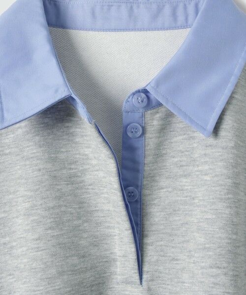 VICKY / ビッキー カットソー | 配色ポロスウェットプルオーバー≪セットアップ対応/手洗い可能≫ | 詳細18