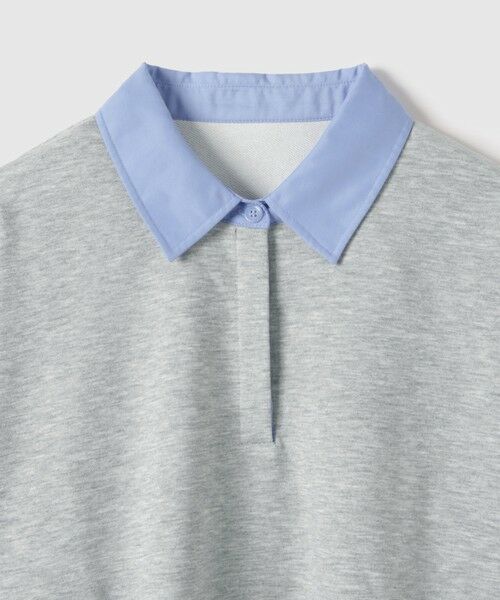 VICKY / ビッキー カットソー | 配色ポロスウェットプルオーバー≪セットアップ対応/手洗い可能≫ | 詳細19