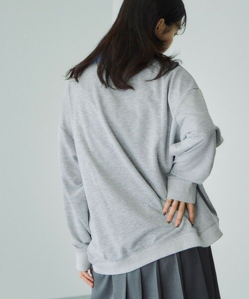 VICKY / ビッキー カットソー | 配色ポロスウェットプルオーバー≪セットアップ対応/手洗い可能≫ | 詳細12