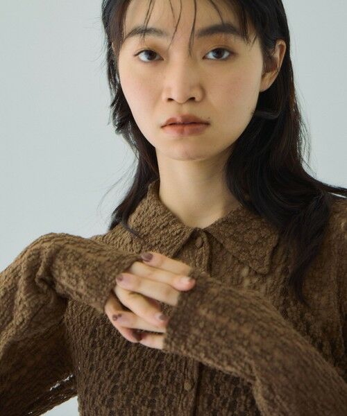 VICKY / ビッキー カットソー | カットレースポロトップス≪手洗い可能≫ | 詳細8