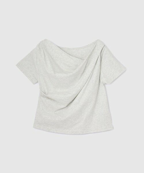 VICKY / ビッキー カットソー | アシンメトリードレープカットソー≪手洗い可能≫ | 詳細15