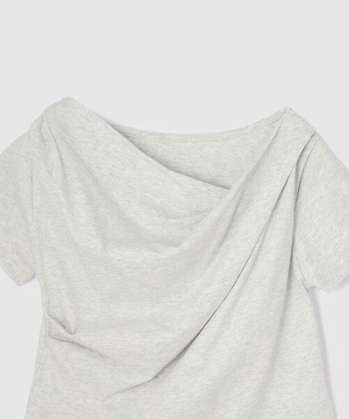 VICKY / ビッキー カットソー | アシンメトリードレープカットソー≪手洗い可能≫ | 詳細17