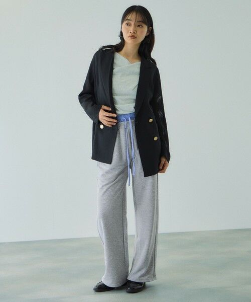 VICKY / ビッキー カットソー | アシンメトリードレープカットソー≪手洗い可能≫ | 詳細13