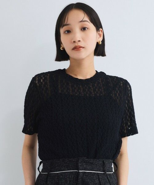 VICKY / ビッキー カットソー | カットレースプルオーバー≪手洗い可能≫ | 詳細1