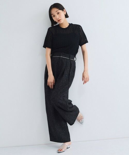 VICKY / ビッキー カットソー | カットレースプルオーバー≪手洗い可能≫ | 詳細3