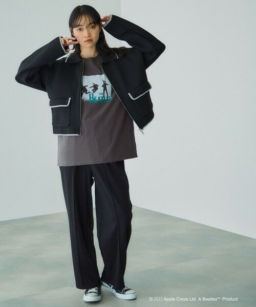 VICKY / ビッキー カットソー | THE　BEATLESフォトツアーロゴT≪洗濯機で洗える≫ | 詳細13