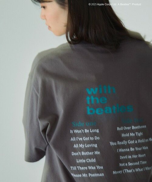 THE BEATLESフォトツアーロゴT≪洗濯機で洗える≫ （カットソー