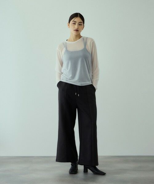 VICKY / ビッキー カットソー | セカンドスキンシアープルオーバー≪手洗い可能≫ | 詳細1