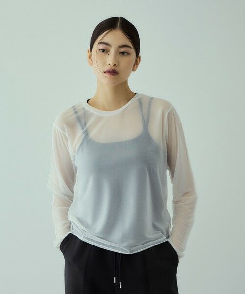 VICKY / ビッキー カットソー | セカンドスキンシアープルオーバー≪手洗い可能≫ | 詳細3