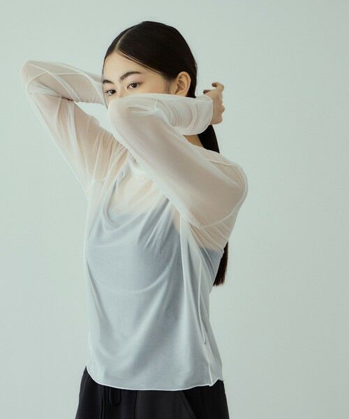 VICKY / ビッキー カットソー | セカンドスキンシアープルオーバー≪手洗い可能≫ | 詳細4