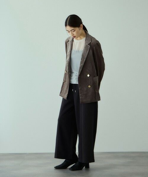 VICKY / ビッキー カットソー | セカンドスキンシアープルオーバー≪手洗い可能≫ | 詳細5