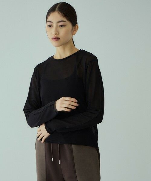 VICKY / ビッキー カットソー | セカンドスキンシアープルオーバー≪手洗い可能≫ | 詳細11