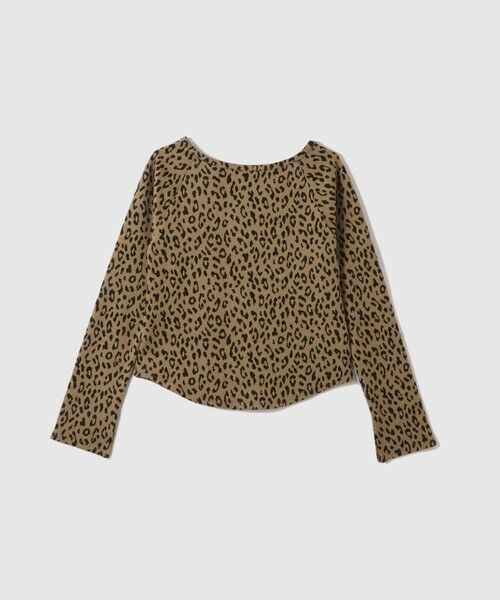 VICKY / ビッキー カットソー | アニマルソウガラボートネックプルオーバー≪手洗い可能≫ | 詳細19