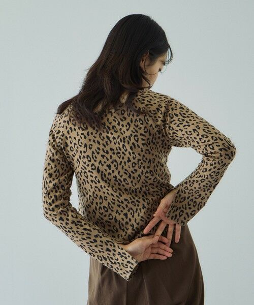 VICKY / ビッキー カットソー | アニマルソウガラボートネックプルオーバー≪手洗い可能≫ | 詳細12