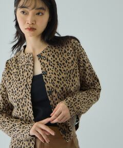 VICKY / ビッキー カーディガン・ボレロ | アニマル柄カーディガン≪手洗い可能≫