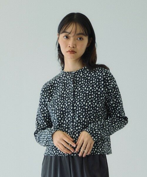 VICKY / ビッキー カーディガン・ボレロ | アニマル柄カーディガン≪手洗い可能≫ | 詳細1