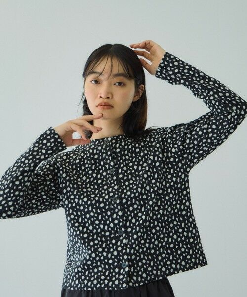 VICKY / ビッキー カーディガン・ボレロ | アニマル柄カーディガン≪手洗い可能≫ | 詳細3