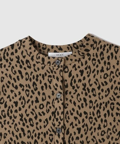 VICKY / ビッキー カーディガン・ボレロ | アニマル柄カーディガン≪手洗い可能≫ | 詳細17