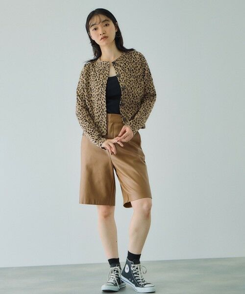 VICKY / ビッキー カーディガン・ボレロ | アニマル柄カーディガン≪手洗い可能≫ | 詳細11